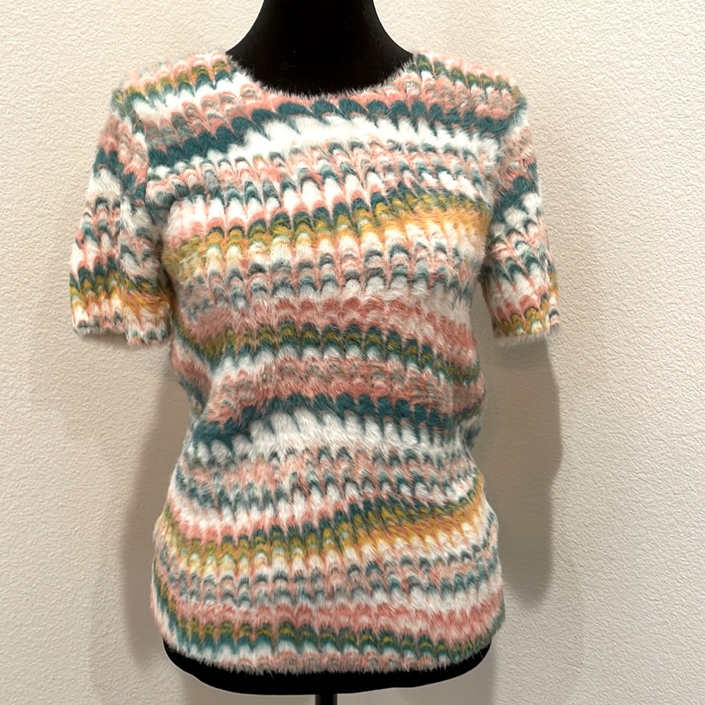 Anthropologie Fuzzy Sweater - small